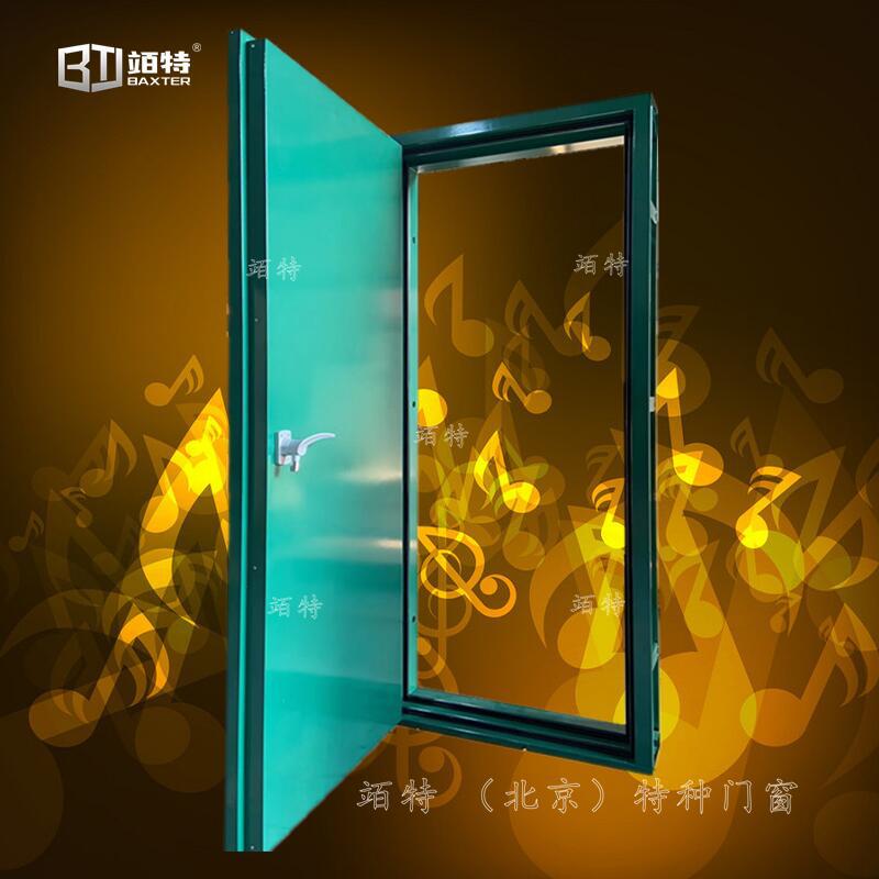 影院机房防火钢质隔音门