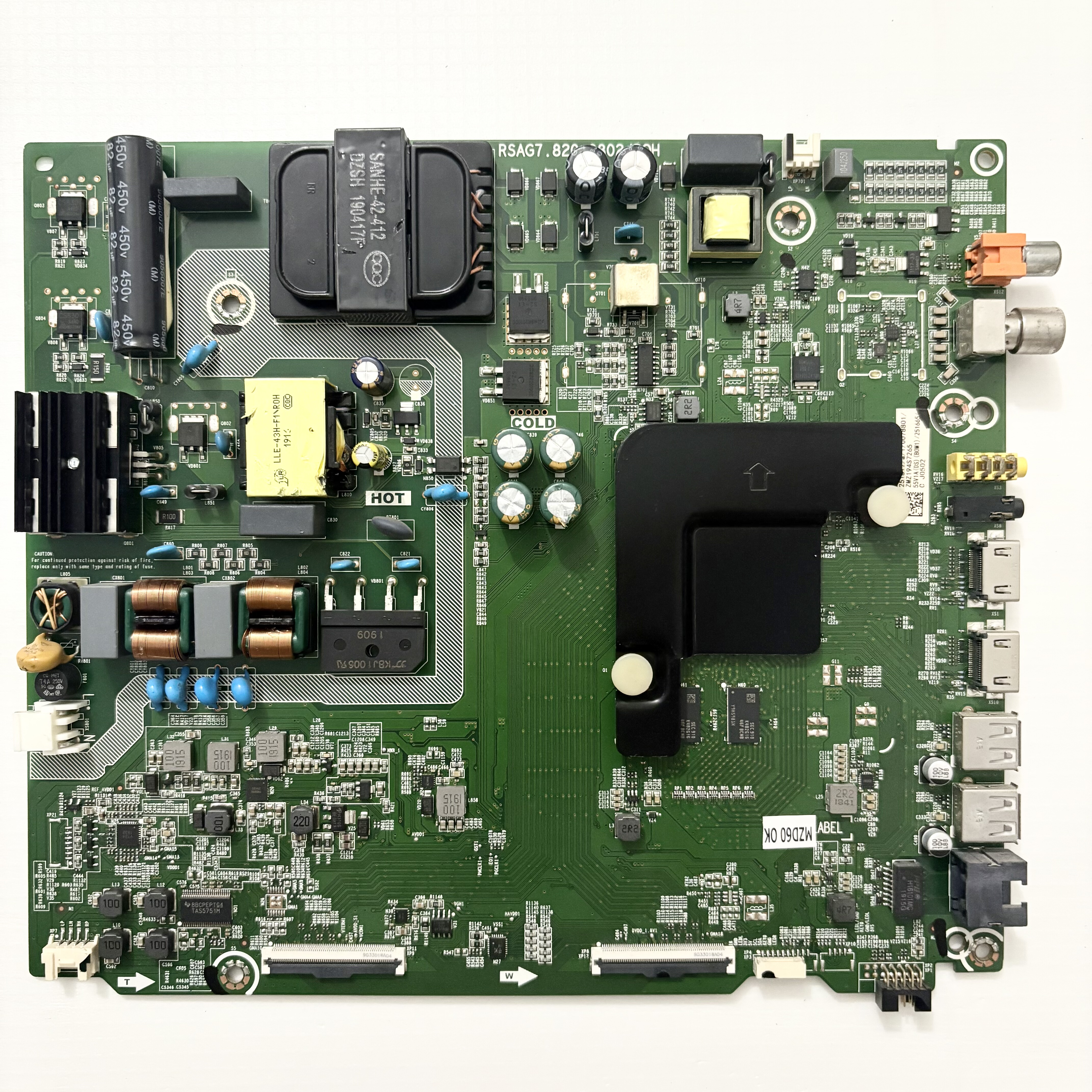 原海信H55E3A HZ55A52 HZ55A55 55V1A HZ55A51主板RSAG7.820.8802