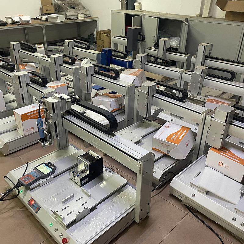 全自动锁螺丝机设备双工位视觉螺丝机自动拧紧单工位锁螺母机