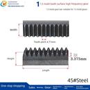 2000mm 1.5模具正畸牙套 500 45钢齿轮牙 高频淬火直牙套