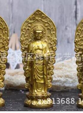 西方三圣佛像摆件居家观音菩萨大势至菩萨阿弥托佛像现货