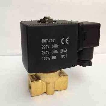 极速新款17dmpa高压电磁阀 1分2分接口 水阀气阀 AC220V DC24V 耐