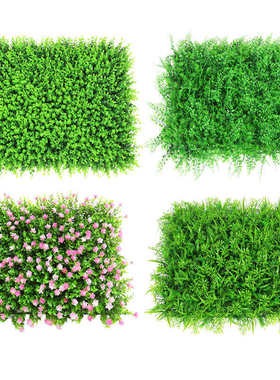 极速仿真植物墙绿植墙假草坪草皮花绿色塑料阳台S室内门头背景墙
