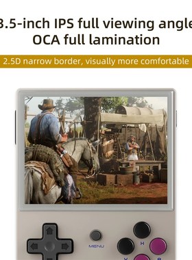 极速厂家RG35XX游戏机 s35英寸IPS高清屏经典怀旧复古影片游戏机L
