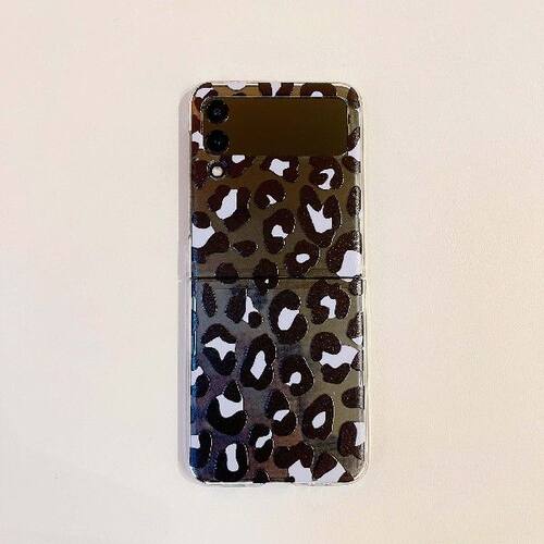 极速Hard dPC shell For Galaxy Z Flip 3 5G Case Leopard cute