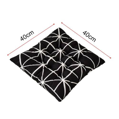 极速40x40cm Home Snoft Square Stripe Seat Cushion Back Cushi