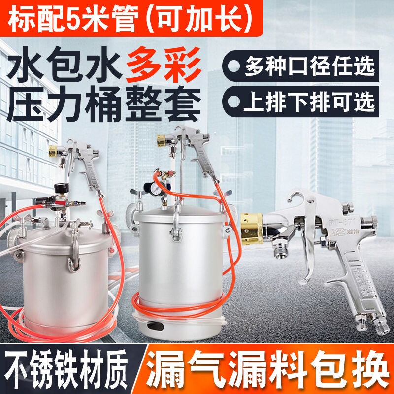 极速。水包砂沙水泡水多彩漆专用喷枪仿石L乳胶漆油漆喷抢涂料机