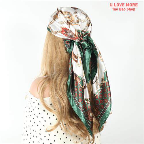 极速2023 Head Scarf Women Luxury Fashion Hair BeaUutiful Sca