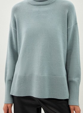 极速High Qugality Oversize Turtlenecks for Women Autumn Vint