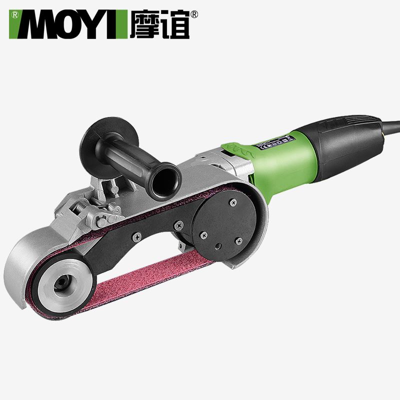 极速。不锈钢拉丝机小型手持圆管弯管金属L打磨抛光机电动钢管外