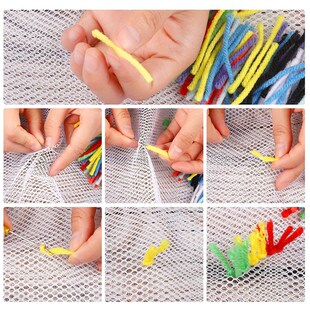 极速12Pccs Latch Hook Yarn Pre-Cut Rug Yarn Sewing Replace Y