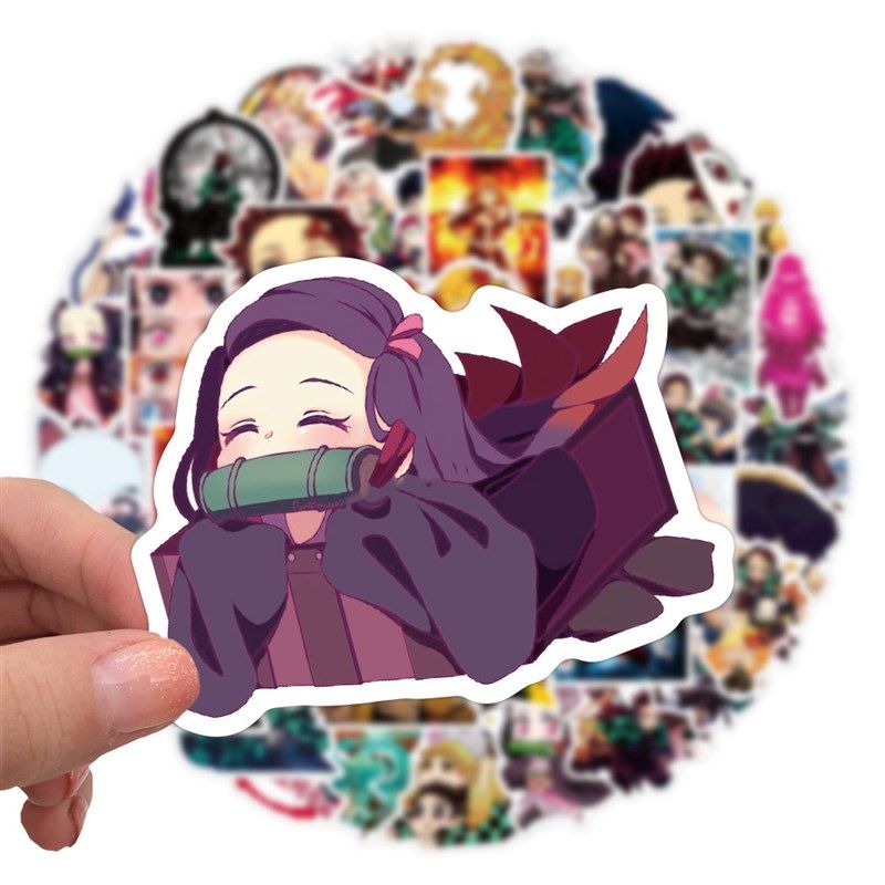 极速10/30/50PCS Demon Slayer Blade InfinKite Train Animation