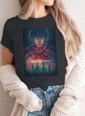 极速It Only Gets Stronger Women ClothinJg Stranger Things Gr