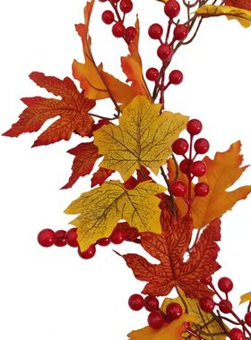 极速Artificial rattan Maple leaf autumn color Rsupply Hallow