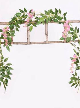 极速180cm Fake Ivy Wisrteria Flowers Artificial Plant Vine G