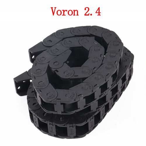 极速VORON 2.4 拖链套件 黑色开口型钢丝链250/300/35T0 V2.4 链