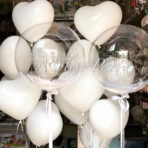 新品Transparent Bubble Helium Balloons Party Round LXatex Ba