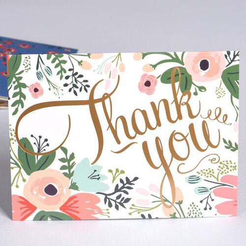 新品thank eyou card farewell卡片 thankyou卡just for you good
