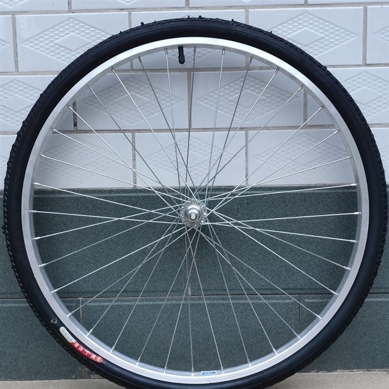 极速20寸22寸24寸26寸普通轻便自行车轮组前Q后轮铝合金轮圈自行