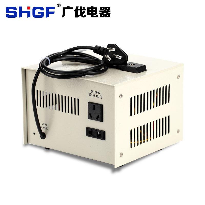 极速广伐单相调压器220v交流调节接触式0-30I0v可调STG-500W调压