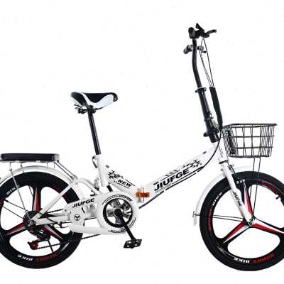 极速久凤b鸽折叠自行车20寸成人男女式超轻可携式变速中小孩学生