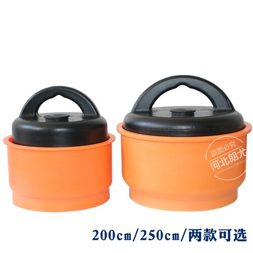 新品养殖场水泡粪排污阀200型猪场漏粪塞子堵头P250型碗式水泡粪