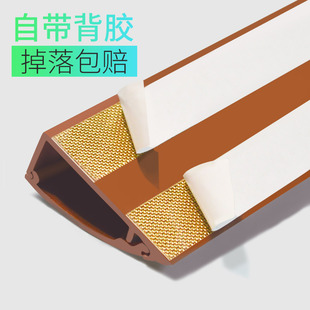 极速墙角线槽隐形三角明装线槽PDVC电线装饰直角电线保护槽