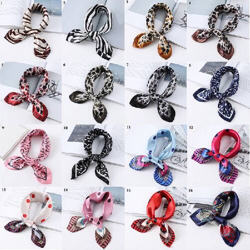 新品Fashion Women Square Scarf Allmatch Wraps Elegant ZFlora