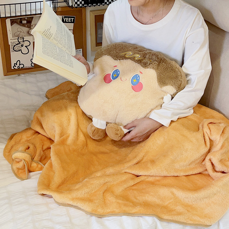 新品可爱抱枕毯子二合一沙发客厅午睡被子两用M睡觉2023新款靠枕