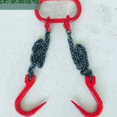 极速起重工具/80级起重链条吊索具D/大开口吊钩吊具/模具吊环吊钩