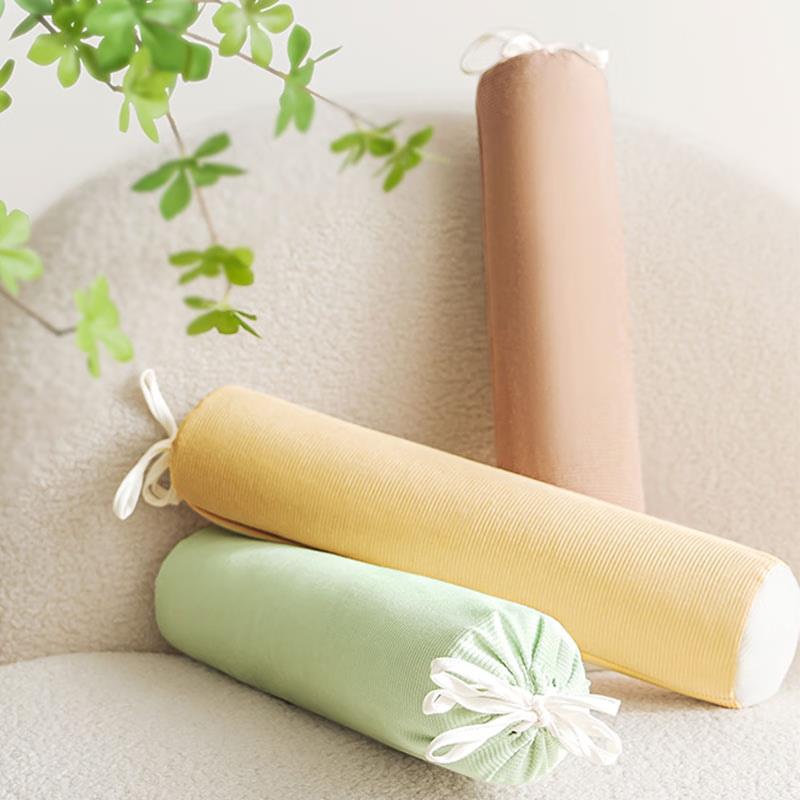 京东京造荞麦酥圆枕100%荞麦壳大凉山荞麦枕花草枕芯颈椎牵引单枕