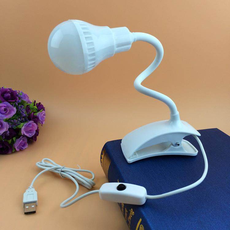 LED夹子灯 电脑USB接口学生宿舍办公阅读小台灯地摊夜市厂家直销,家装灯饰光源,阅读台灯(护眼灯/写字灯),淘宝优惠券,粉丝福利购,淘宝优惠卷