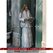 浮雕绣花工艺 ONEELABS原创品牌 90白鸭绒 轻奢贵气羽绒服外套女