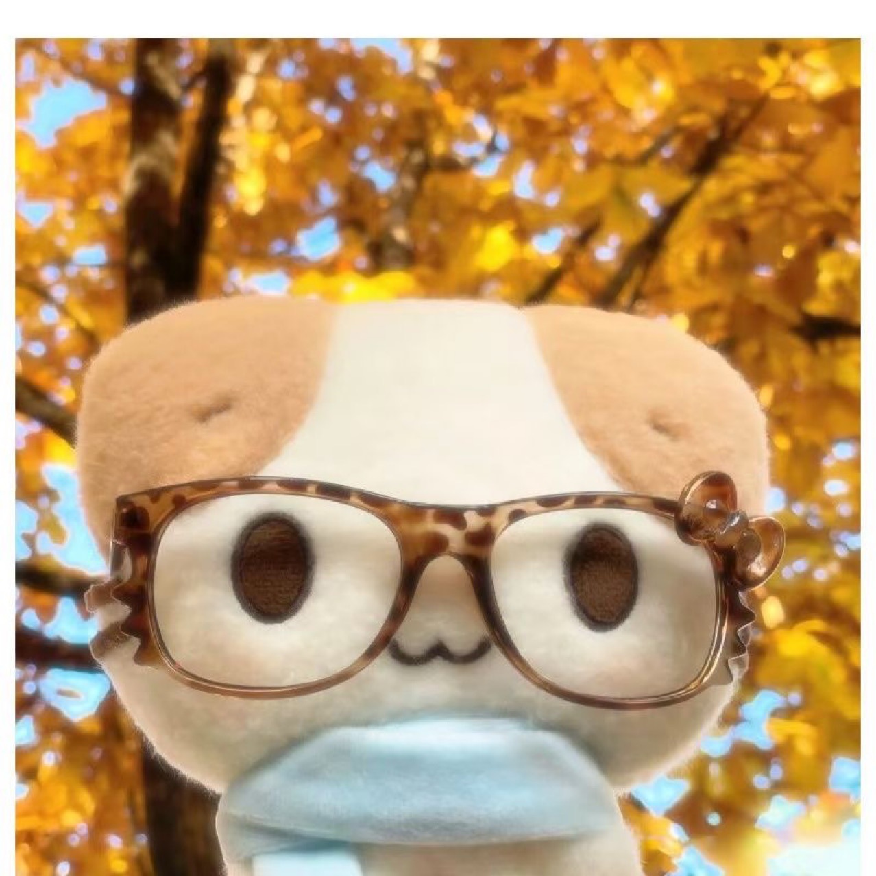 小红书同款可爱围巾棉花糖猫手作毛绒玩偶公仔娃娃挂件送礼物女