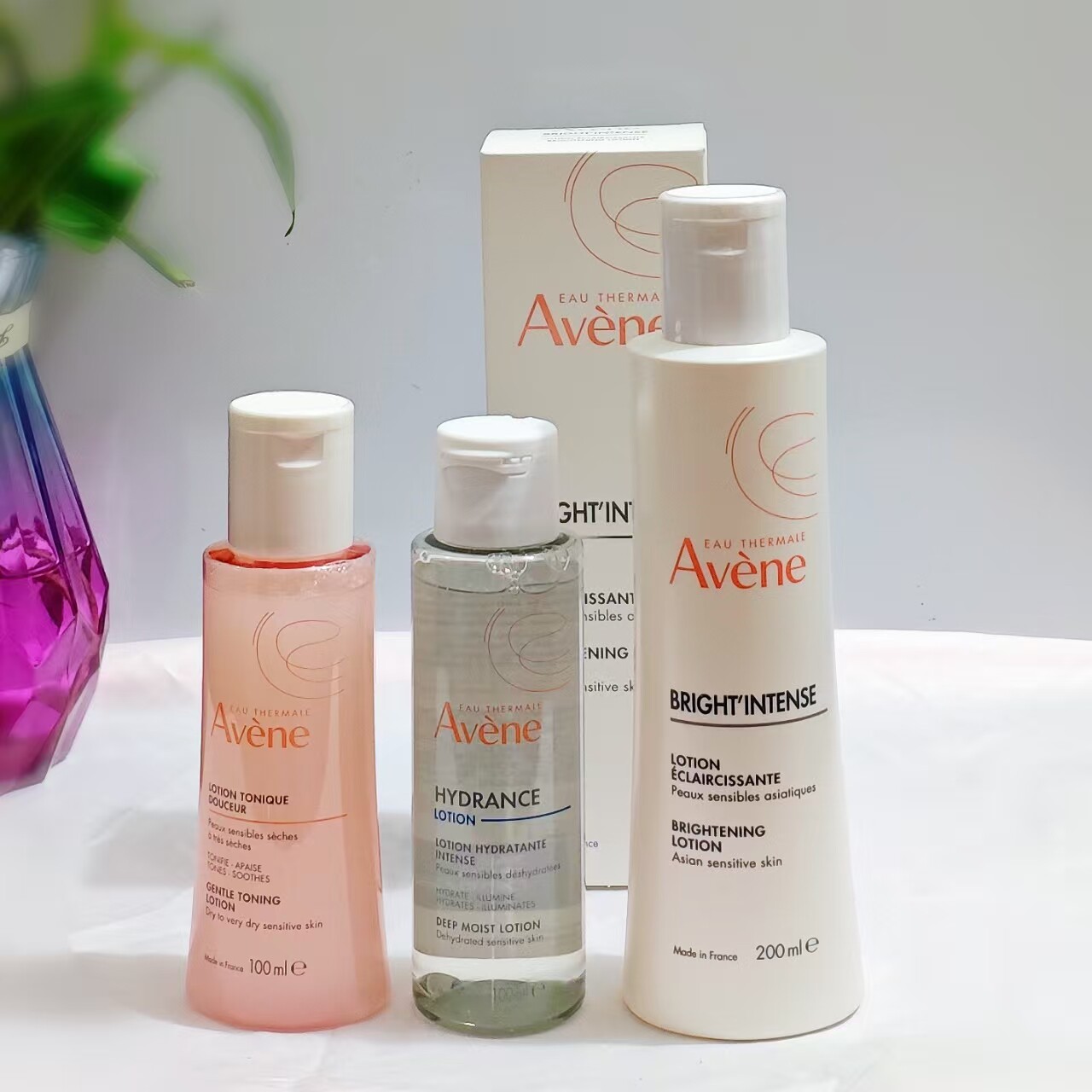 雅漾舒润调理柔肤水恒润保湿水温和补水舒缓爽肤水粉水高光量采