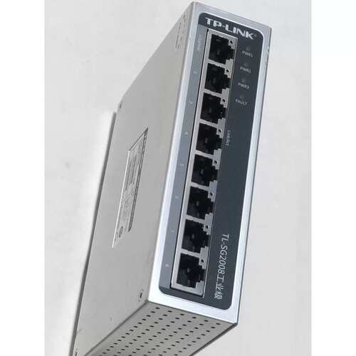 议价TP-LINK 导轨安装工业交换机8口千兆TL-SG2008
