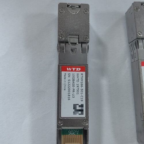 议价WTD光模块RTXM166-501-C19RTXM166501C19RTXM166501C19