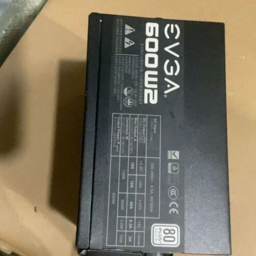议价EVGA艾维克600W2电源 额定功率600W 80PLUS