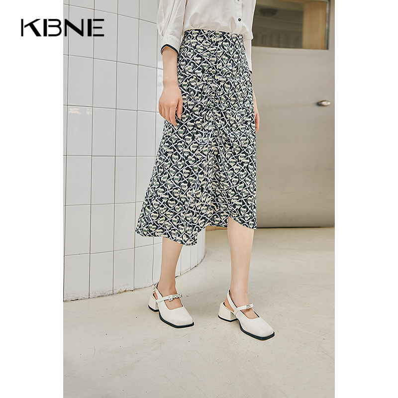 不规则+拉链+碎花