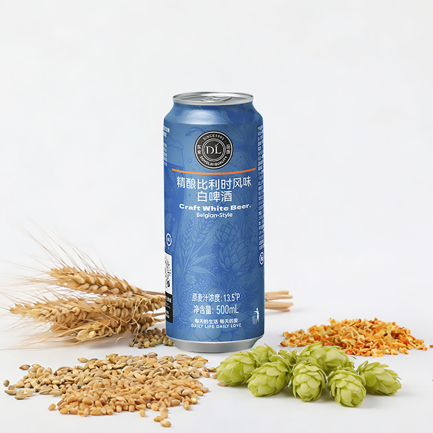 精酿比利时风味白啤酒500ml整箱