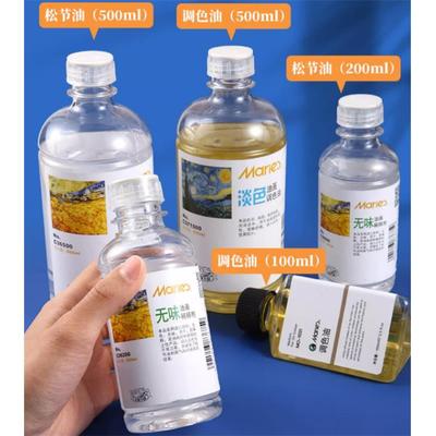 brand 500ml colorless and odorless oil paint thinner paint新