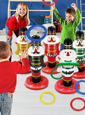 Christmas Hat Ferrule PVC Inflatable Children's Birthda跨境