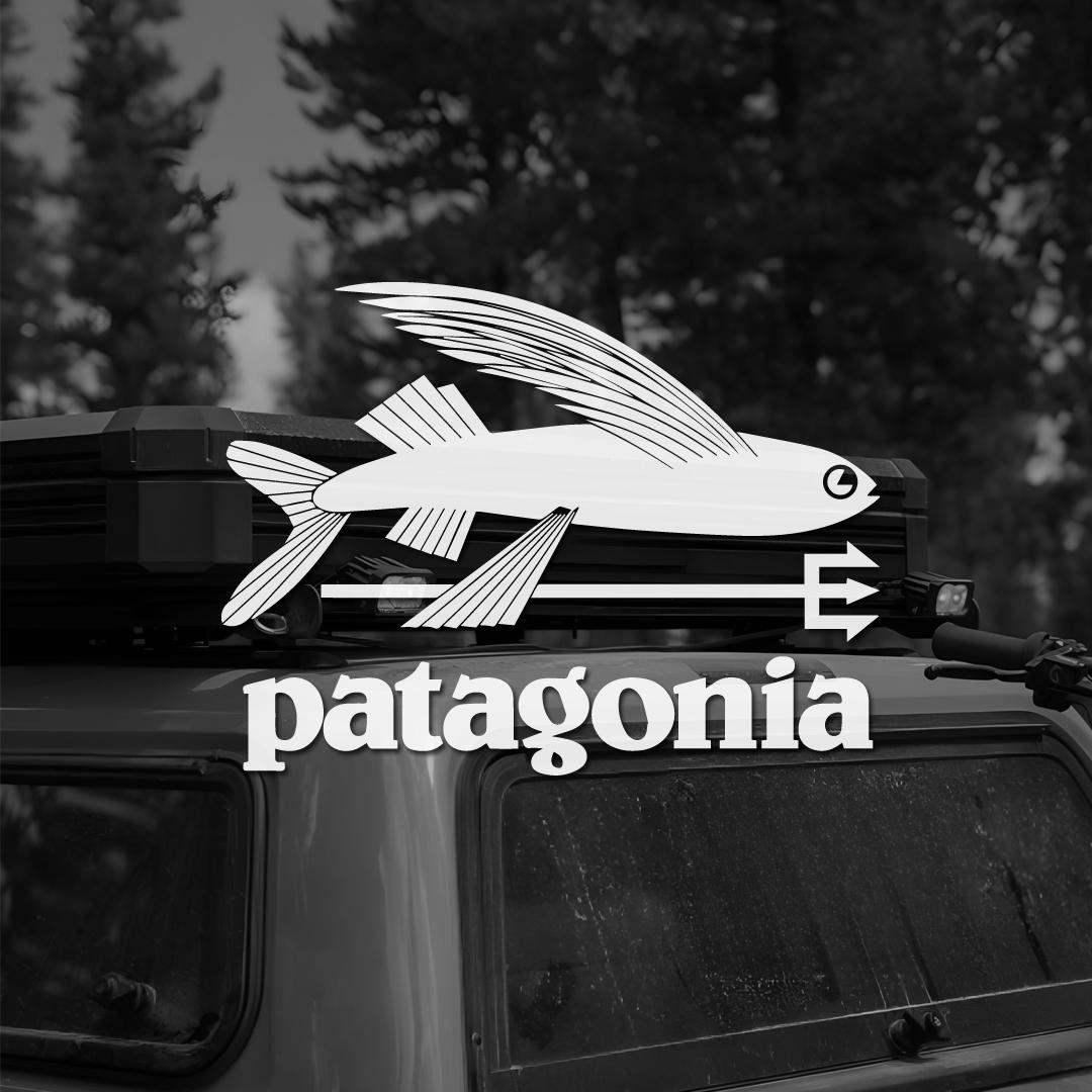 巴塔Patagonia转移贴纸