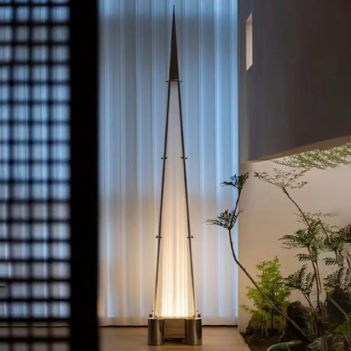 SINGCHAN陈星宇落地台灯简约桌面玻璃台灯小众灯饰Fragment设计感