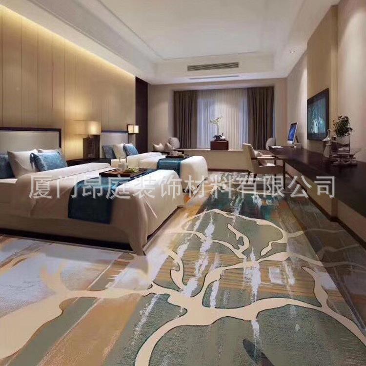 清加毯捻高阻燃铺酒店地120-1满对花宴会厅毯个性化设计尼龙毯地