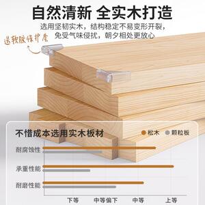 全实木自由G3L组书合架置物架落一面满墙层一地体整墙收纳家用多