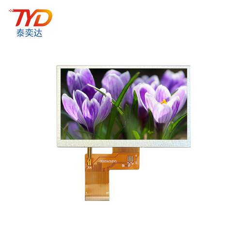 5寸晶XDH显示屏840液*27240PTF清T亮度500RGB屏数码仪表普屏lcd