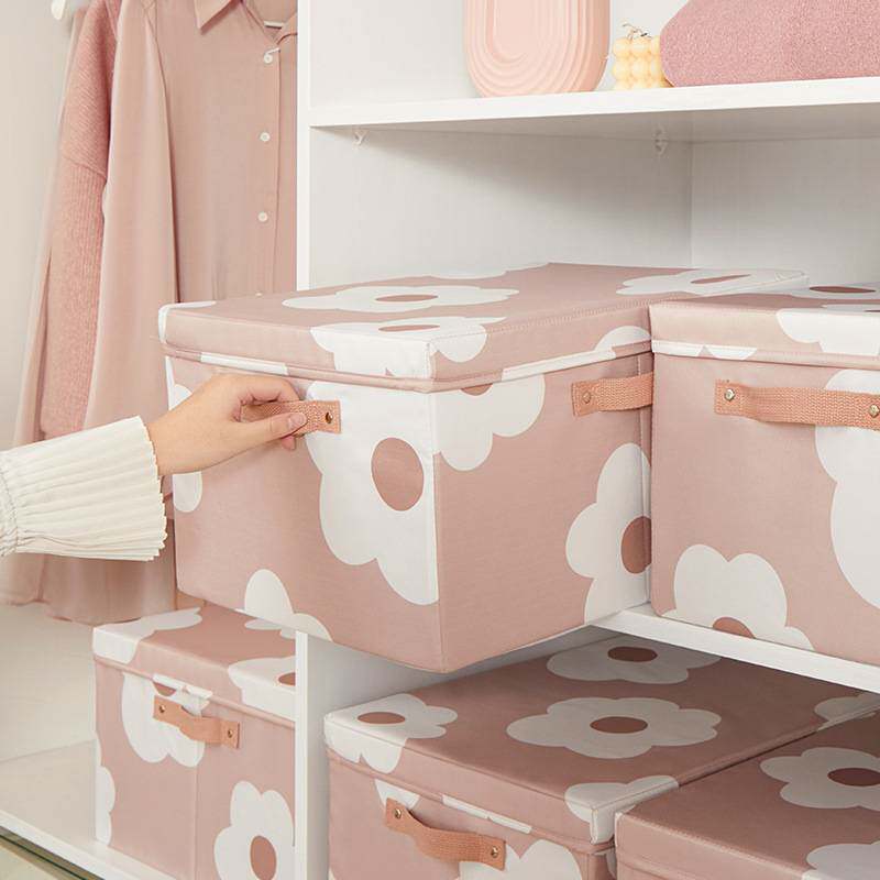 裤子收纳衣服衣柜分层收纳盒分格整理箱子家用布艺抽屉宿舍袋