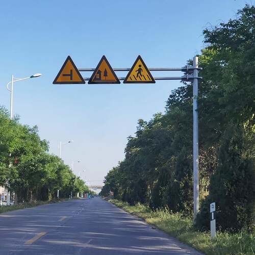 高速交标牌志道路指示警牌指通示牌标示牌公路反光指示示牌