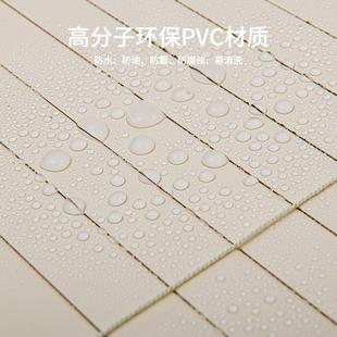 代pvc百叶窗帘帘免打孔卫间专用厕所浴室简约现动遮光生降升卷帘